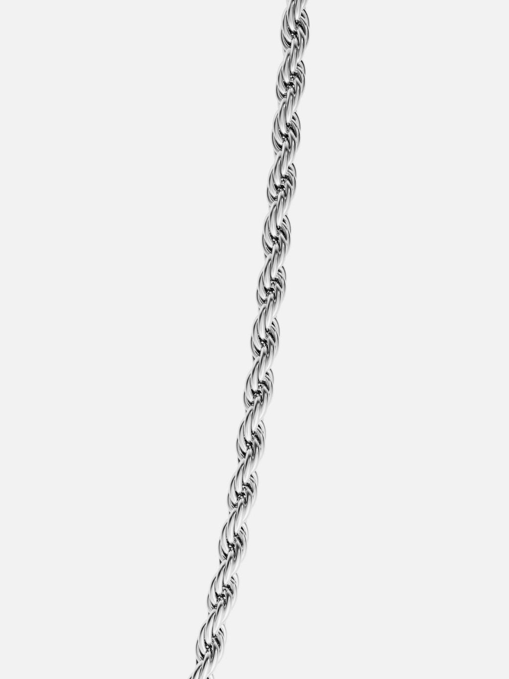 Rope Chain 3MM silver men lifestyle jewelry SOC.BCLUB