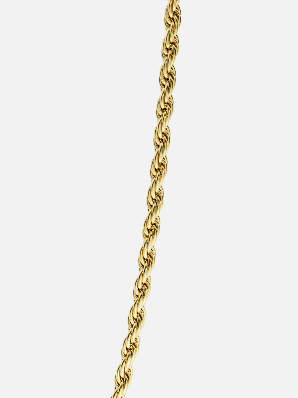 Rope Chain 3MM gold men lifestyle jewelry SOC.BCLUB
