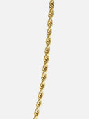 Rope Chain 3MM gold men lifestyle jewelry SOC.BCLUB