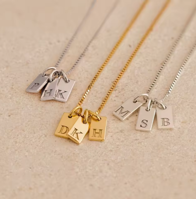 Initials Chain 18K gold men jewelry lifestyle SOC.BCLUB