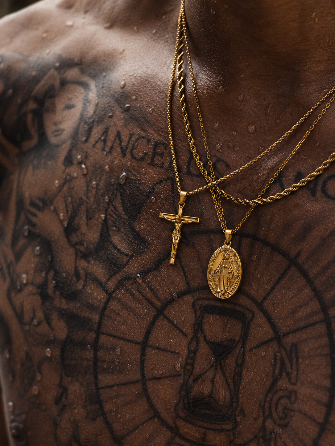 CRUCIFIX CHAIN | 18K Gold