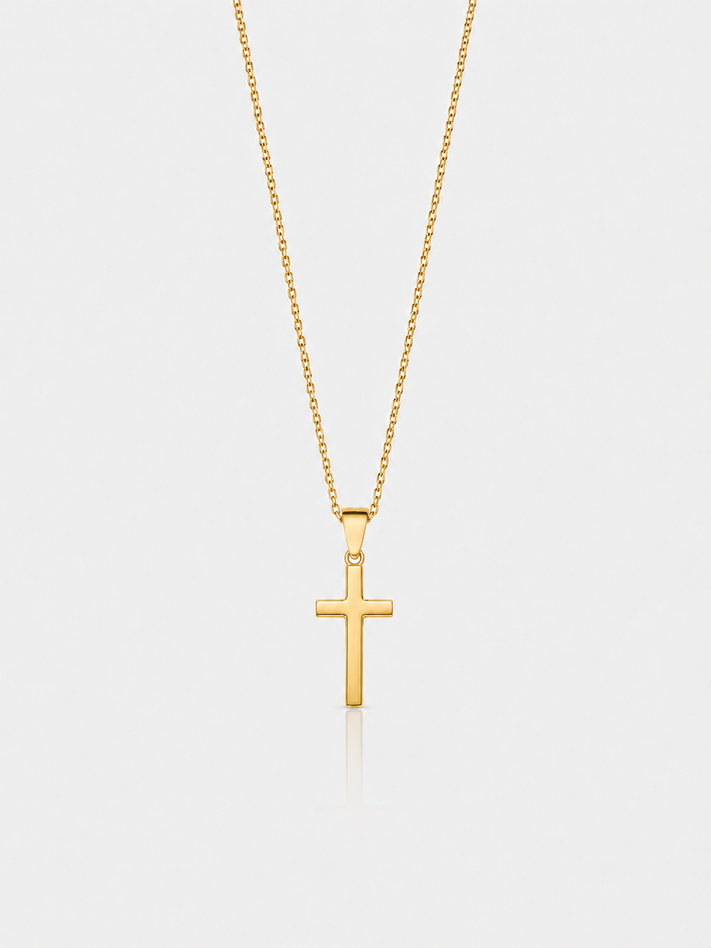 Cross Chain gold men necklace SOC.BCLUB