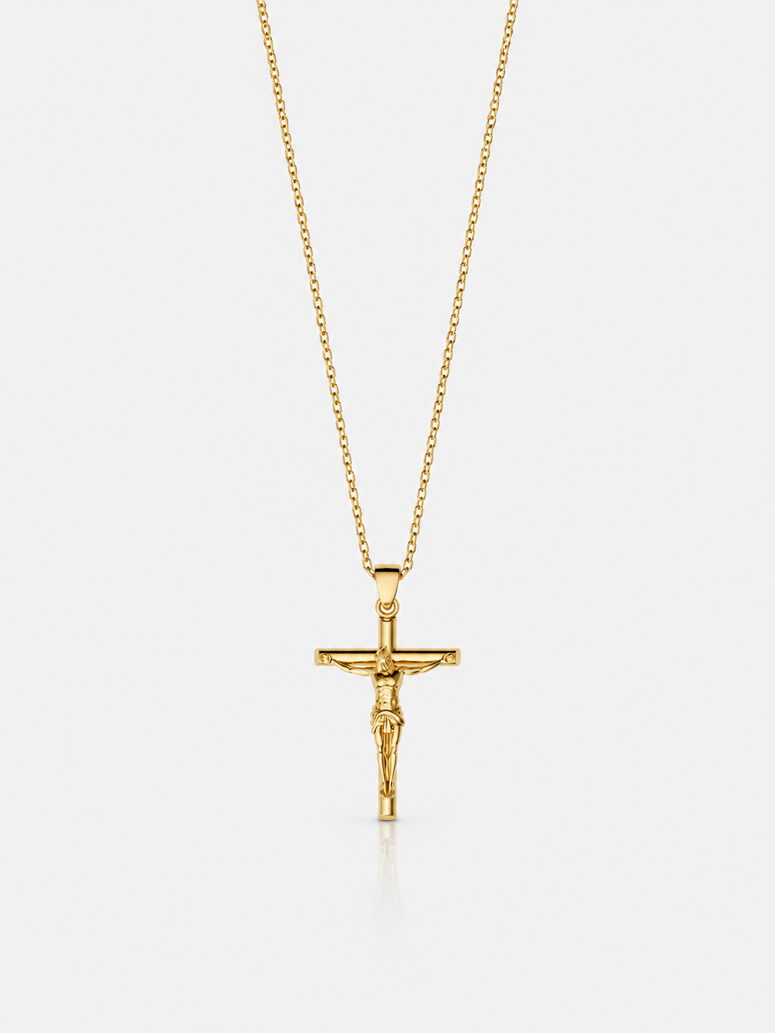 Crucifix Chain gold men necklace SOC.BCLUB