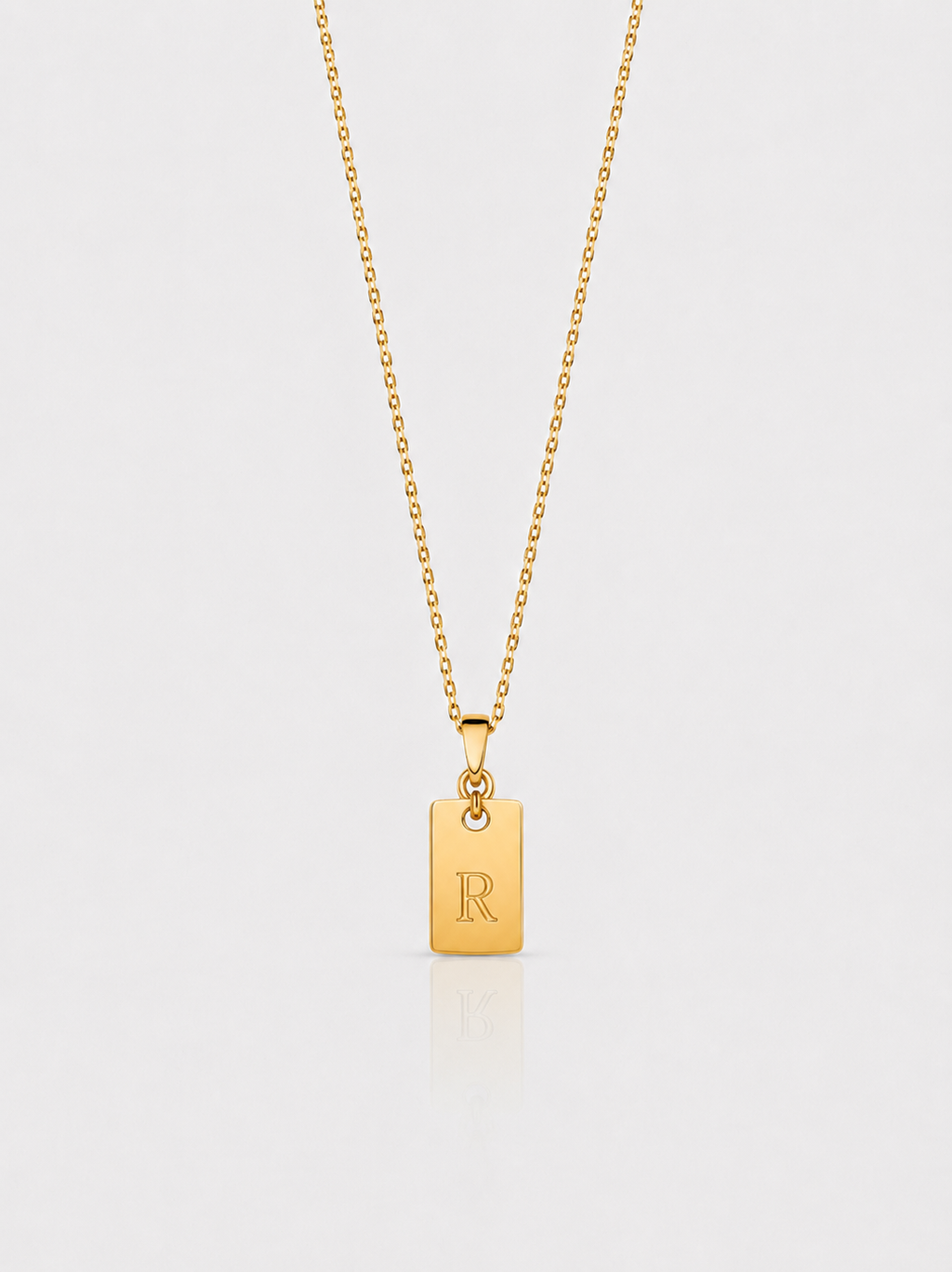 Initials Chain sterling silver men custom pendant SOC.BCLUB