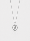 St Christopher Chain silver men necklace patron saint SOC.BCLUB